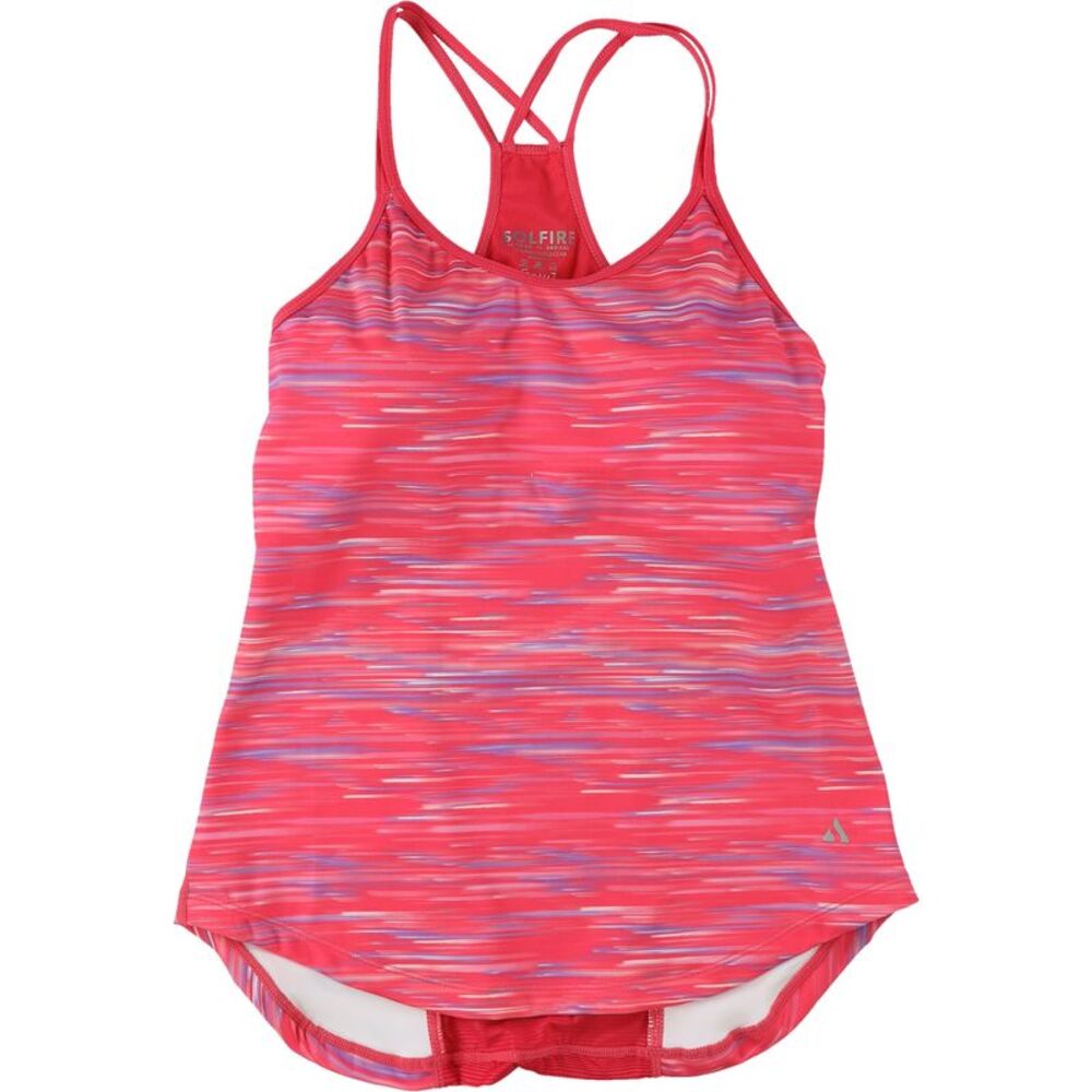 SOLFIRE Womens Double Up Tank Top, NWT